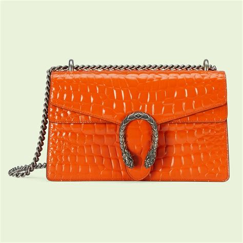 gucci dionysus orange|Gucci dionysus crocodile.